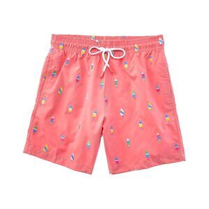 Trunks Surf & Swim Co. Mens  Sano Swim Short, Pink